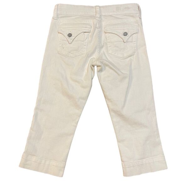 White denim capri Jeans - Size 4 - Picture 2 of 3